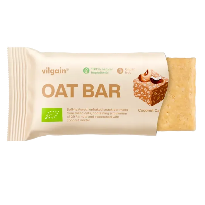 Vilgain Oat Bar BIO kešu a kokos 50g